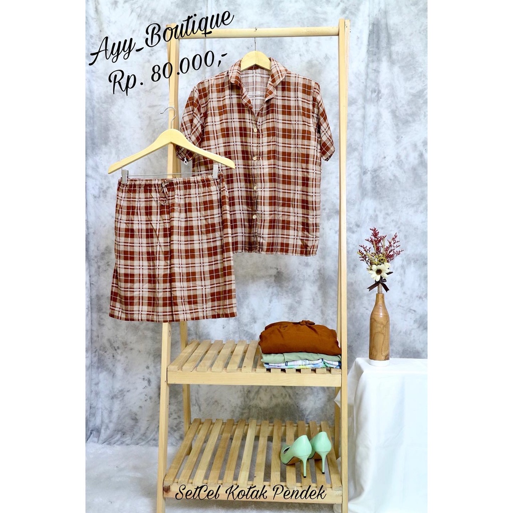 Kotak Pendek Set - piyama