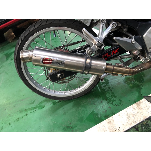 Knalpot racing cld satria fu carbu