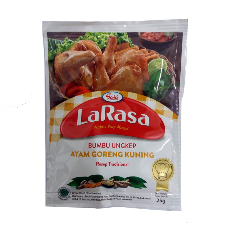 

Sasa Larasa Bumbu Ayam Kalasan 33Gr