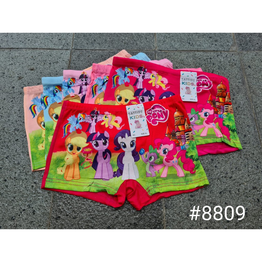 (3pcs) Boxer anak/Celana dalam boxer anak anak / boxer anak perempuan / boxer karakter