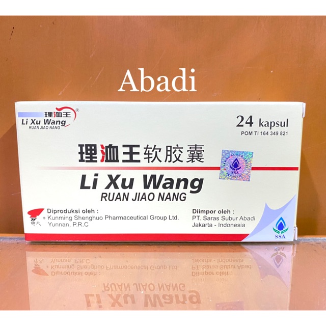 Li Xu Wang Ruan Jiao Nang - Melancarkan Sirkulasi Darah / Kolesterol