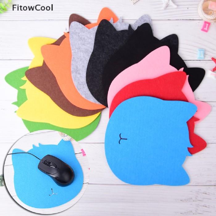 

Papan | Fcid Cat Shape Dust-Proof Mouse Pad Mat Felts Mousepad For Computer La