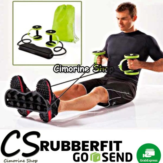 RubberFit Rubber Fit Original Ala Gym Bikin Mudah 100%