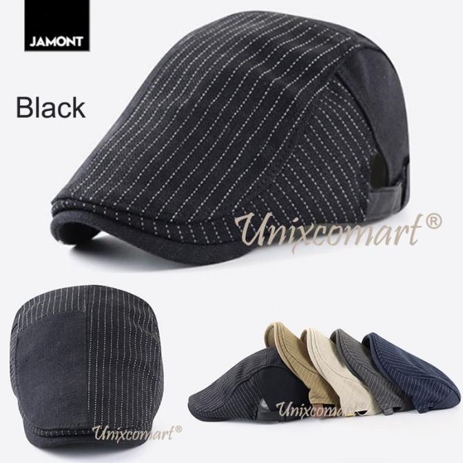 Topi Newsboy David Jamont Flat Hat Pelukis Copet Patino Sutradara