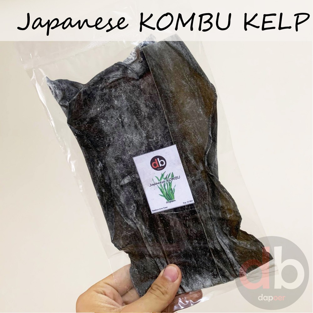 

Kombu | Konbu | Dried Kelp | Dashi | Rumput Laut Kering 50 gr