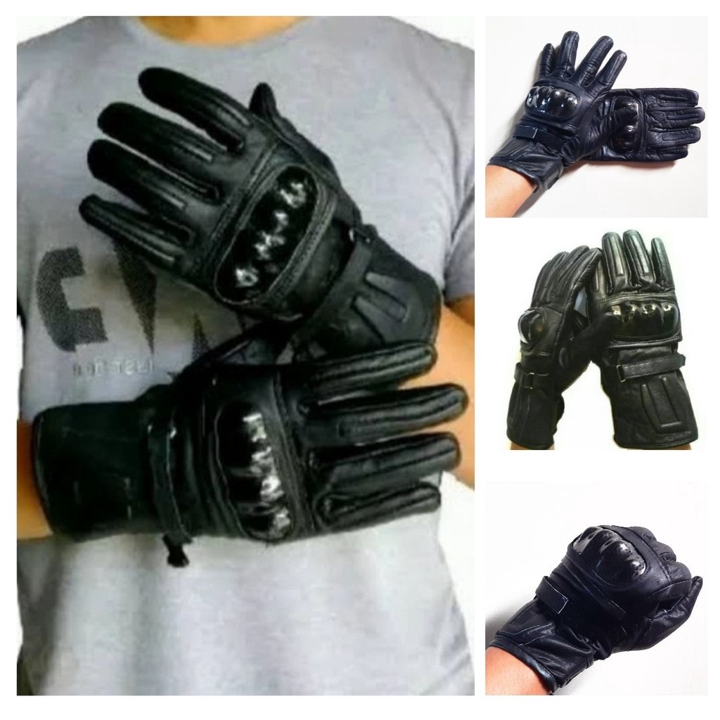 ASGUARD GLOVES LEATHER GL01 Sarung Tangan Full Motor Sepeda Kulit Asli LUX 101116