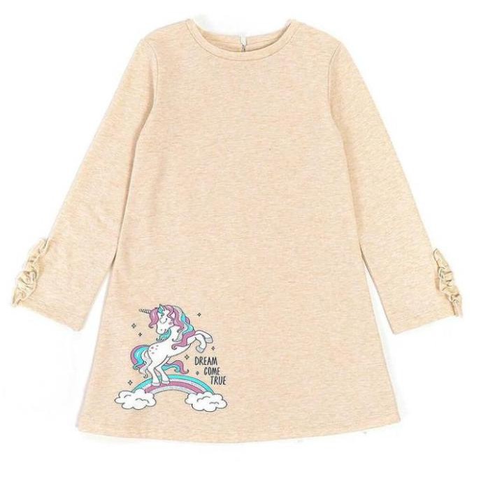 CUCI GUDANG Dress anak perempuan WIGGLES cream muda