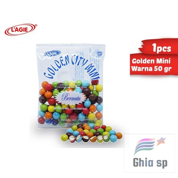 

L'AGIE Golden City Mini Aneka Warna 50 Gr