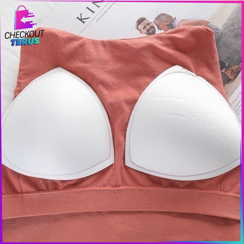 CT P98 Pakaian Atasan Dalam Wanita Bra With Cup Tanktop Wanita Pakaian Atasan Wanita Tanktop Korea Style