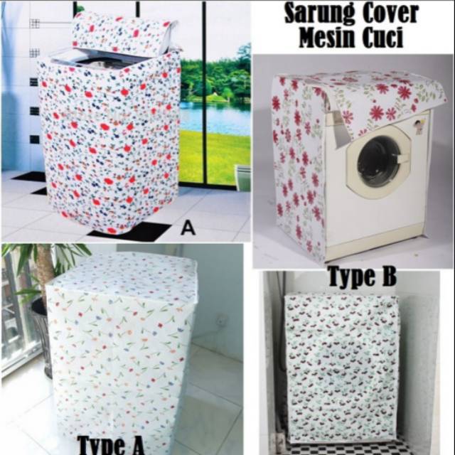 COVER MESIN CUCI / PELINDUNG MESIN CUCI / MESIN CUCI / SARUNG MESIN CUCI