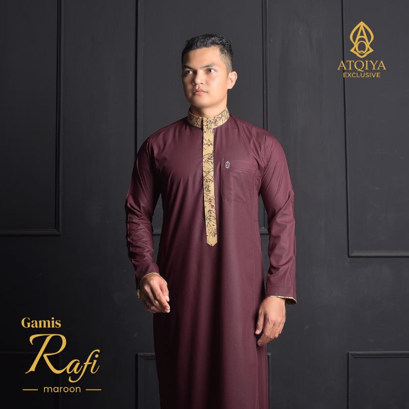 Gamis Jubah Atqiya Rafi/ Jubah Kren By Atqiya Exousive