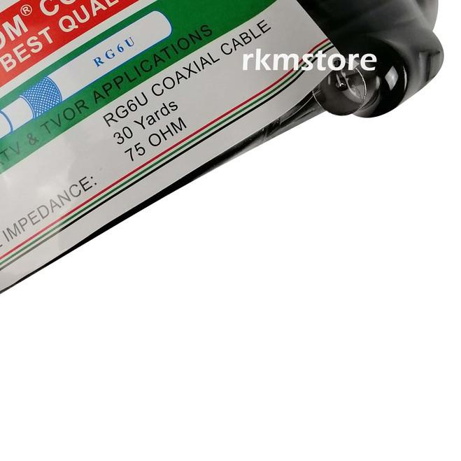 Kabel ANTENA TV SIVICOM 30 yard - Hitam