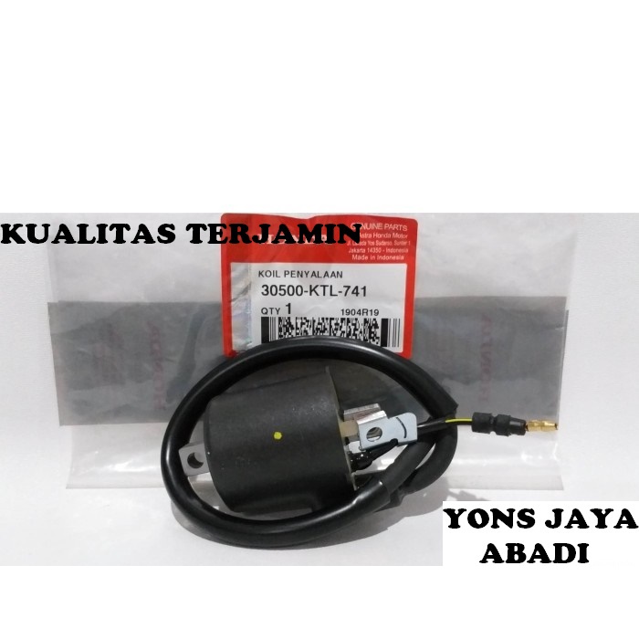 Koil Supra Fit New, Revo Lama 30500-KTL-741 Genuine Honda Motor