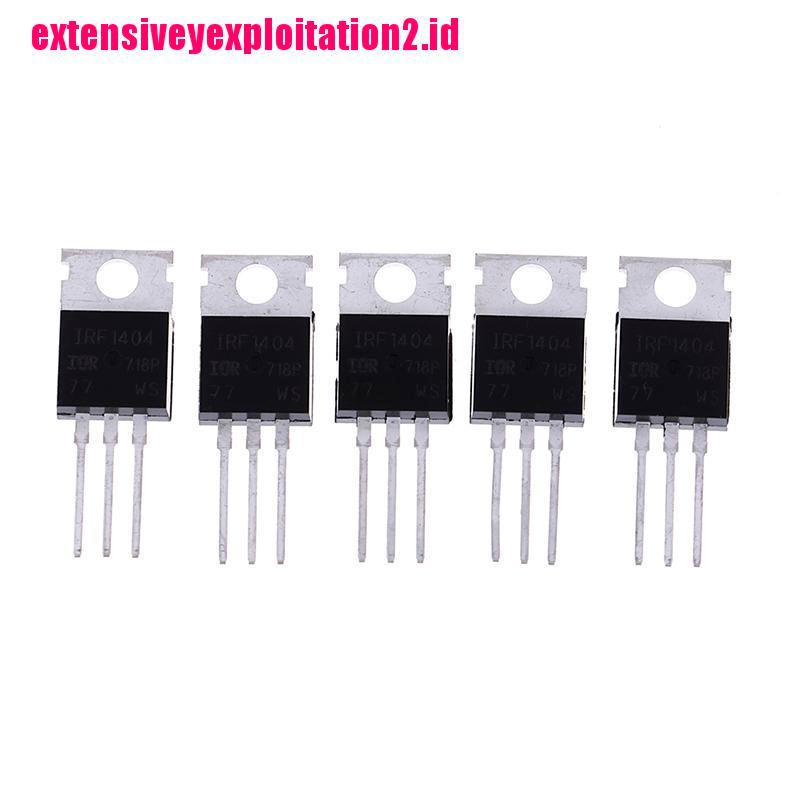 &lt; E2id &amp; &gt; 5pcs Tabung MOSFET IRF1404 1404 TO-220