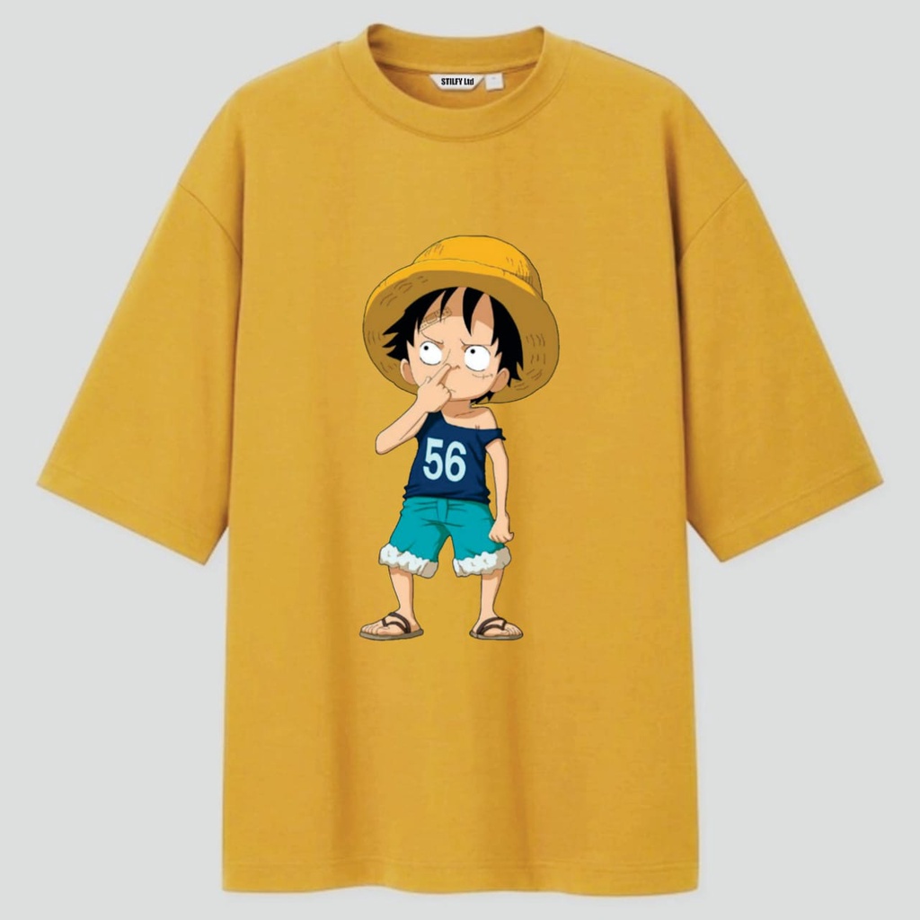 KAOS OVERSIZED LITTLE LUFFY STILFY COTTON COMBED 24s