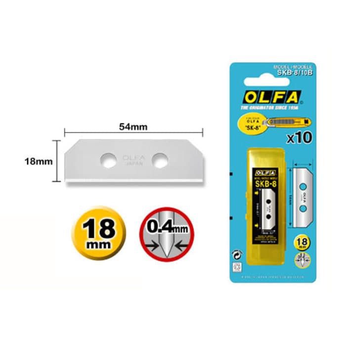 

Pisau Refill Blade OLFA SKB-8/10B Untuk Cutter SK-8