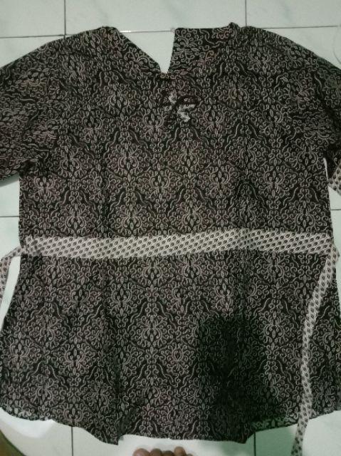 Maura Couple - Sania Rufle Batik Couple Ori Ndoro Jowi Garansi Termurah Shope - Batik Couple Modern