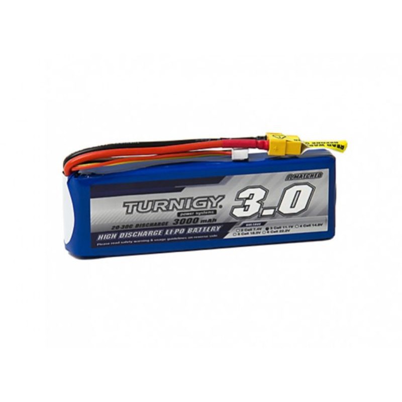 Turnigy 3000mAh 3S 20C Lipo Pack w/XT-60