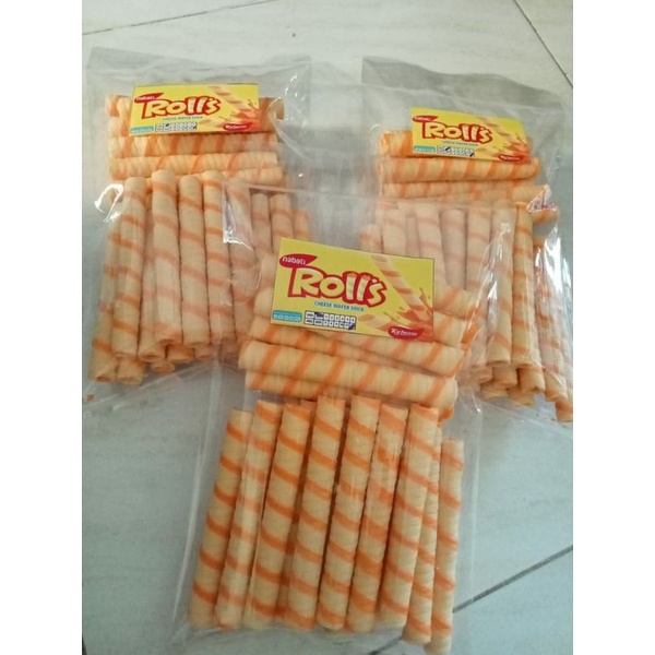 

Rolls Keju Nabati +-200gr FREE BUBBLEWRAP / Original Snack Kiloan Murah