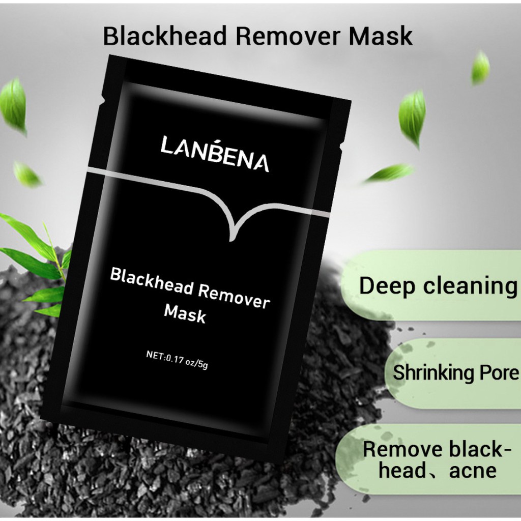 LANBENA MASKER KOMEDO LANBENA SACHET / DEEP CLEANSING NOSE CAIR Berfungsi Menghilangkan Komedo  XX001