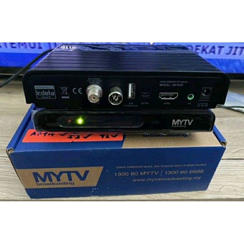 MYTV Combo DVB S2/T2 - siaran gratis malaysia
