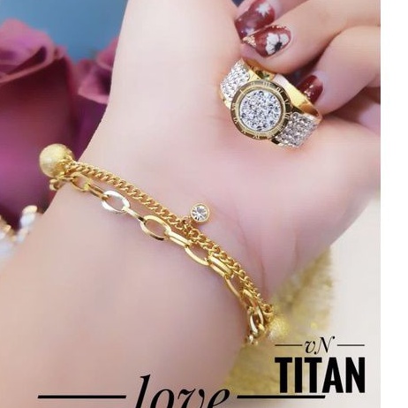 TiTanium set gelang cincin R31