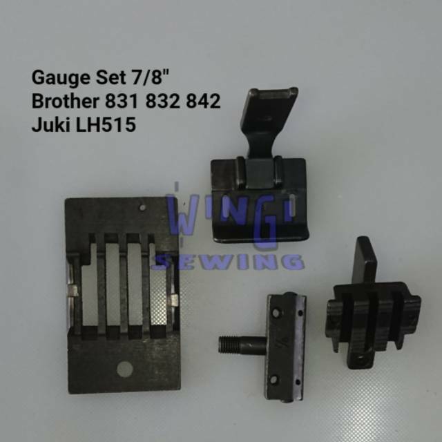 Gauge Set Getset Mesin Jarum 2 Manual 7/8 in