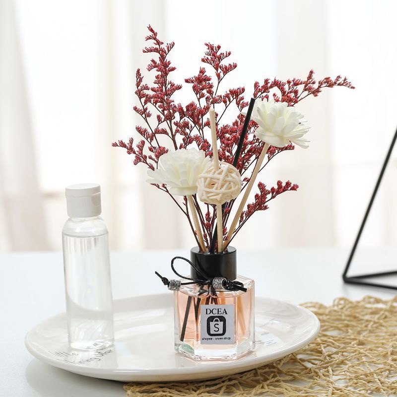 Reed Diffuser Aromatherapy Bunga Difuser Aroma Pengharum Ruangan Pewangi Oil Essential LOVER'S GRASS REFILL HAMPERS RUANG AROMATERAPI