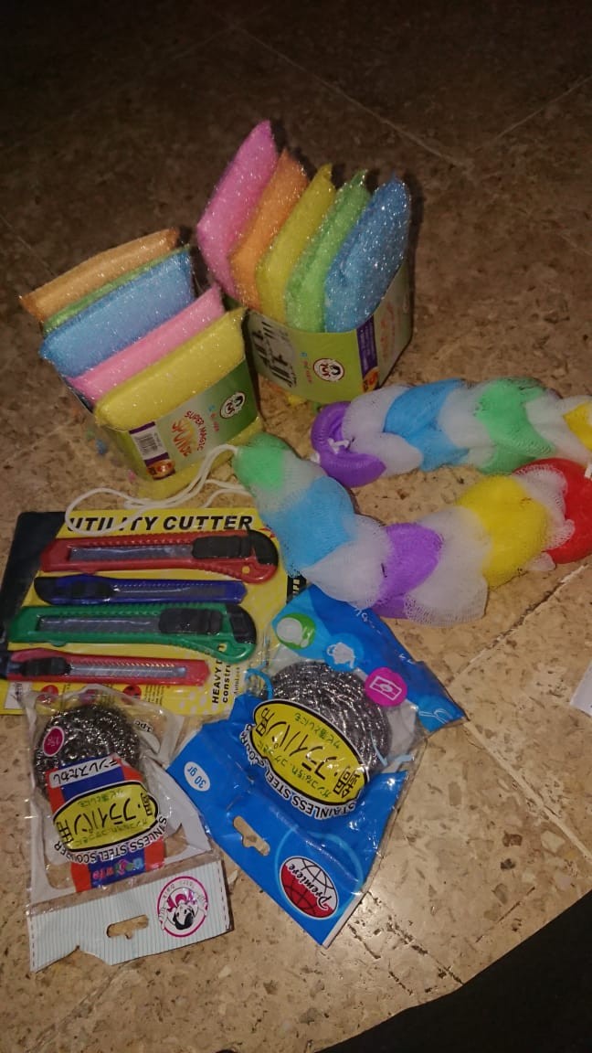 Bola Baja 30 G / Bola Kawat Sikat Serat Baja Cuci Piring / Scourer