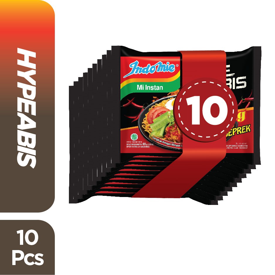 

10 Pcs - Indomie HypeAbis Ayam Geprek