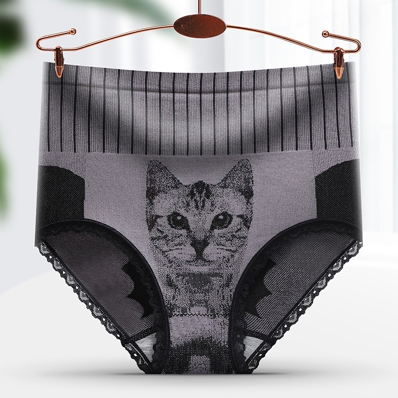 Celana Dalam Wanita Tinggi Renda CD Underwear Panties CAT Style CD40