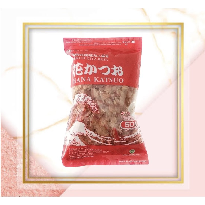 

Katsuobushi Marumo Hana Katsuo / Serutan Ikan Cakalang Asap 50 Gram