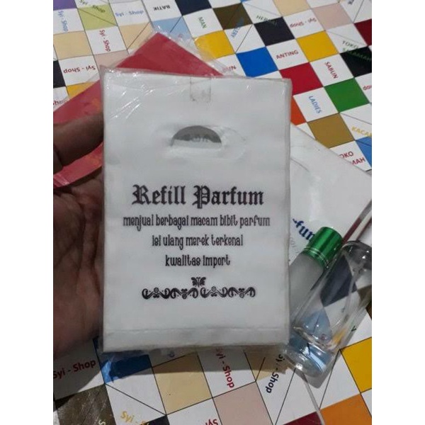 

PLASTIK SABLON MERK TOKO PARFUM