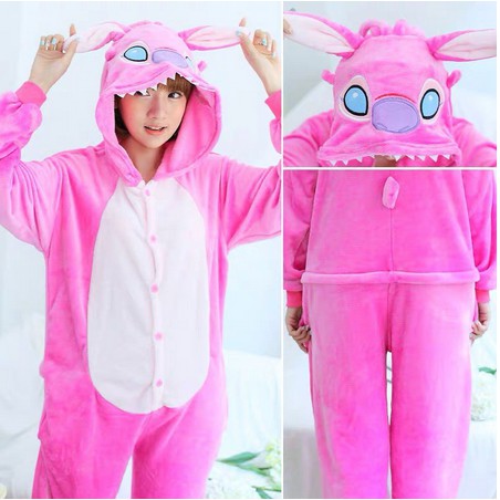 PIYAMA ONESIE KOSTUM BAJU DEWASA STITCH