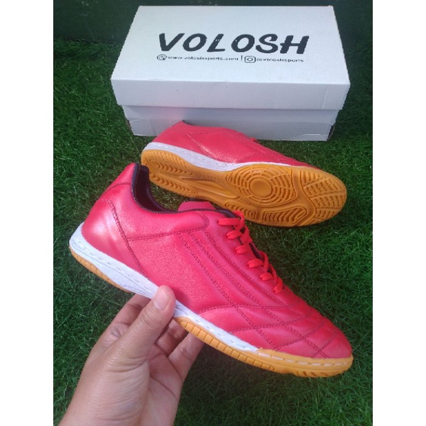 Sepatu Futsal Volosh SCR-003 Merah.
