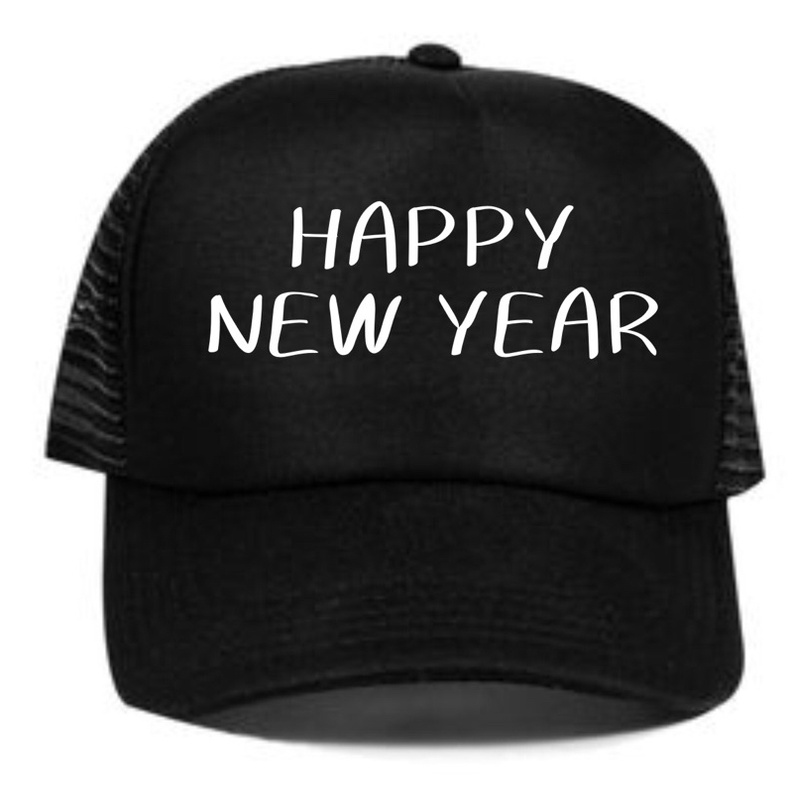 Topi Trucker HAPPY NEW YEAR