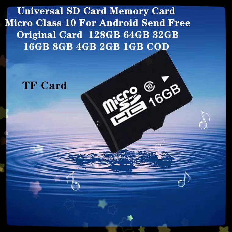 Memory Card Micro SD / TF Card 1GB / 2GB / 4GB / 8GB / 16GB / 32GB / 64GB / 128GB Untuk Kamera Dashboard Mobil