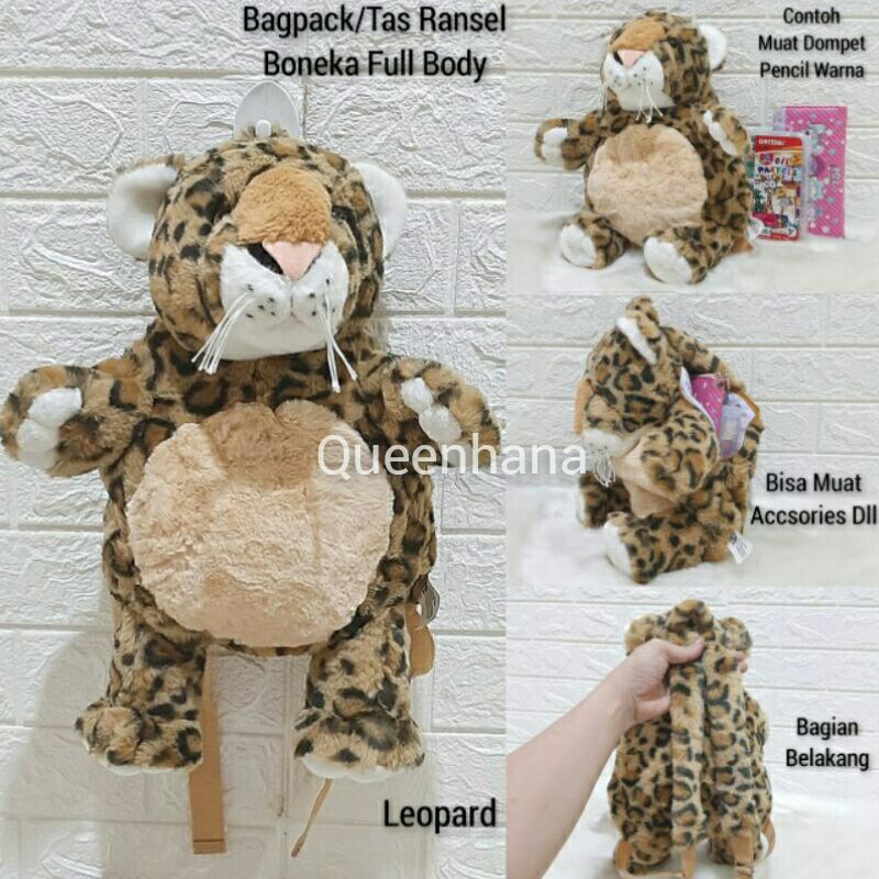 BAGPACK ANIMAL / TAS RANSEL ANAK TAS RANSEL BONEKA FULL BODY