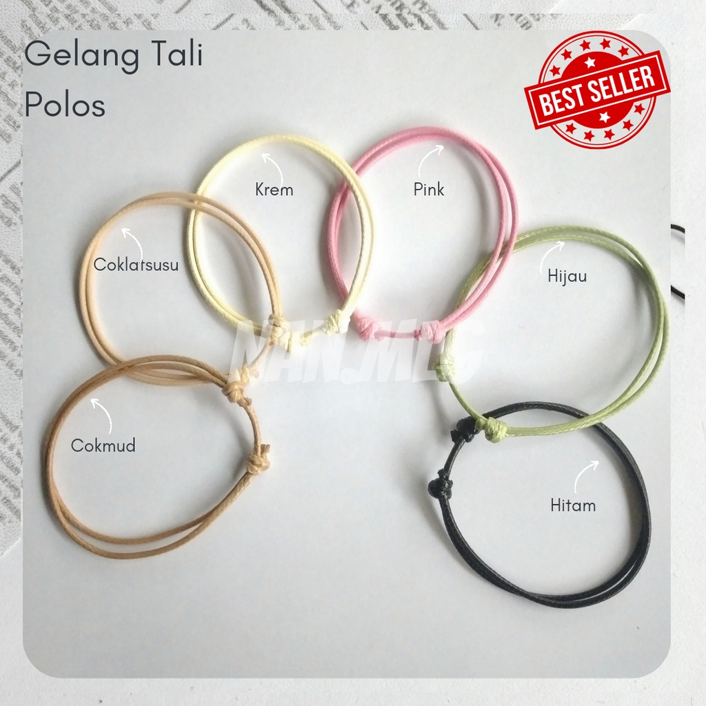 Gelang Polos Tali Korea