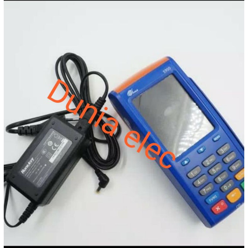 Charger Adaptor mesin EDC BRI SPAX S900/PAX-S900 PAX S800 new original berkualitas