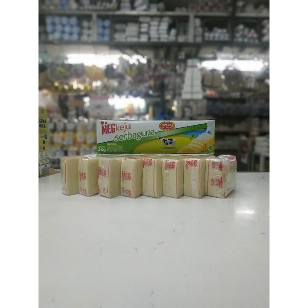 

Keju MEG Repack / Keju Potong 250 Gr