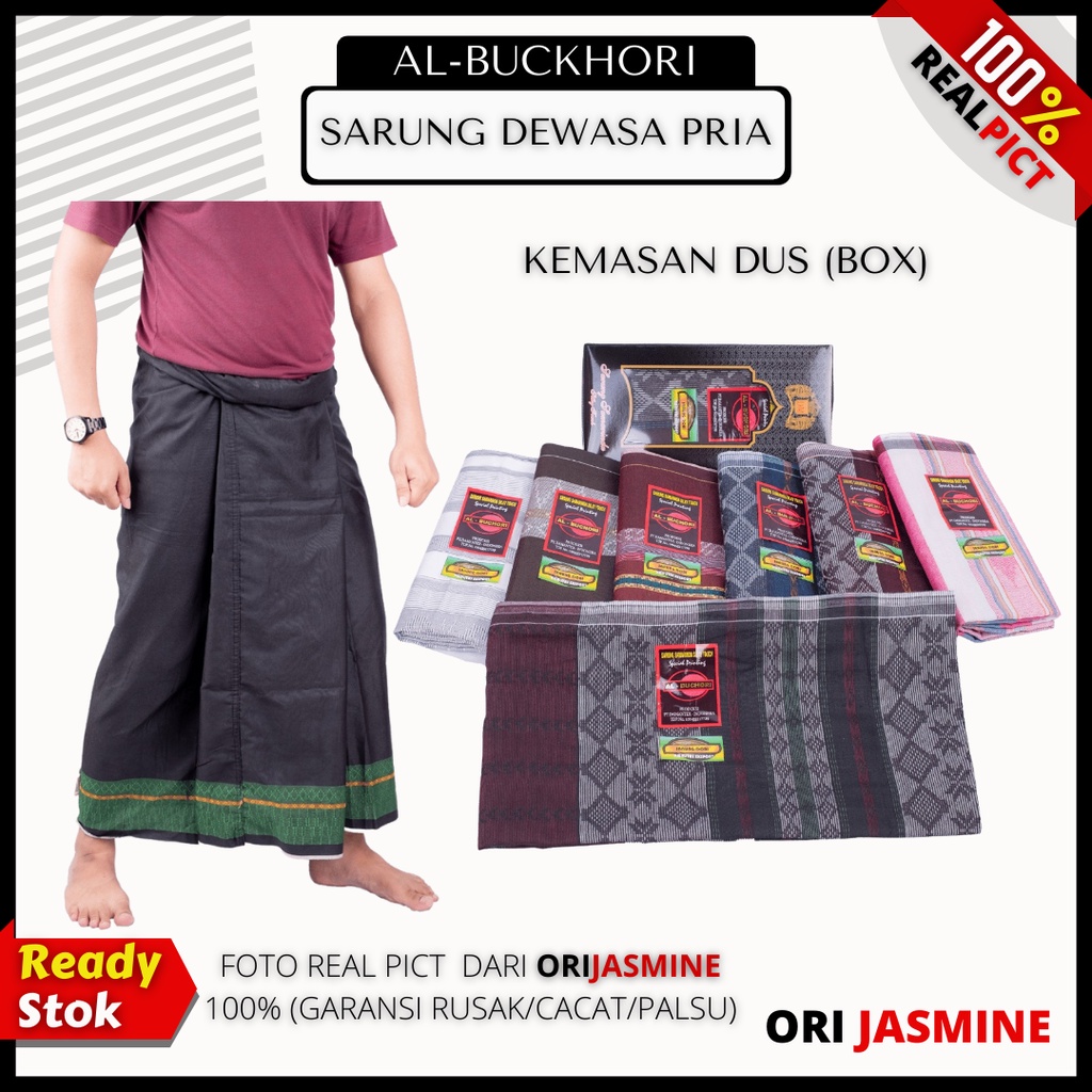 Sarung tenun murah doby kemasan dus / SALUR /songket samarinda tenun doby