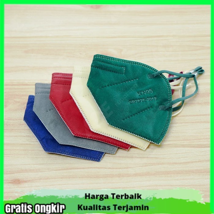 Jual S Sip Set 5 Pcs Masker Dark Series Kn95 Murah