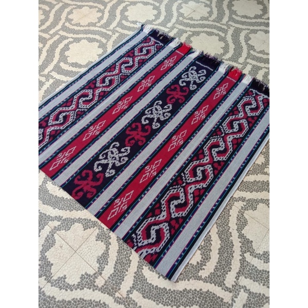 kain batik tenun ethnic blanket kalimantan timur