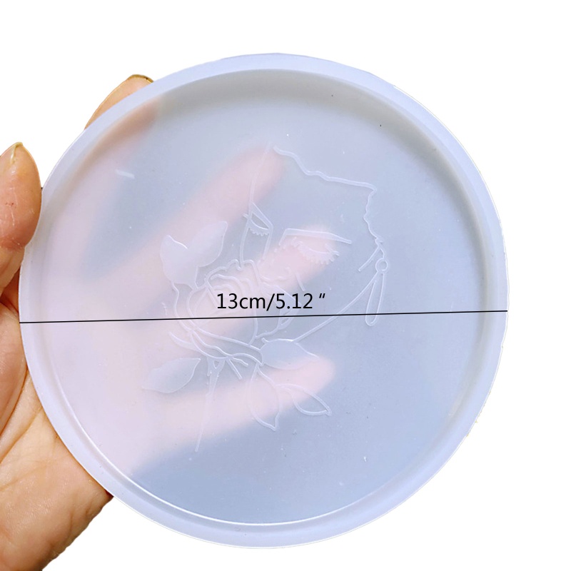 Siy Cetakan Resin Epoksi Bentuk Bulat Bahan Silikon Untuk Dekorasi Rumahkantor