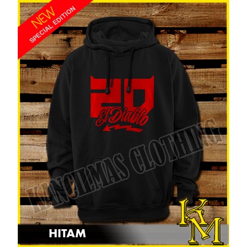 SWEATER HOODIE JUMPER FABIO QUARTARARO EL DIABLO 20 MOTOGP SPORT