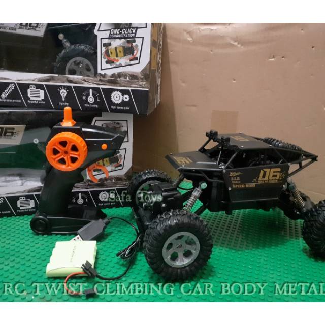 Remote control rock Climbing car NGM 2,4GHz Body Metal skala 1:14