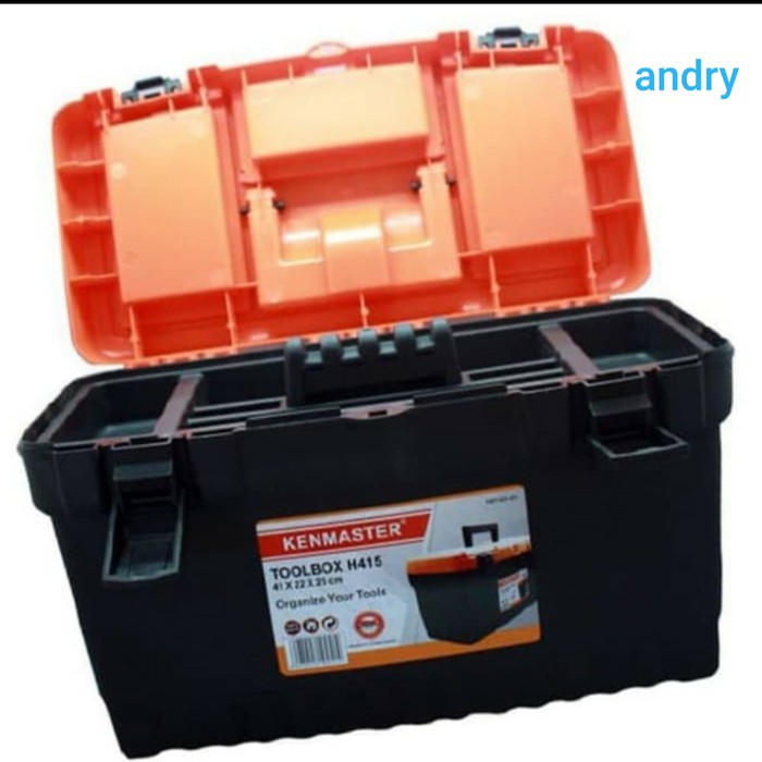 kenmaster H 415 toolbox besar tool kit box tempat kunci