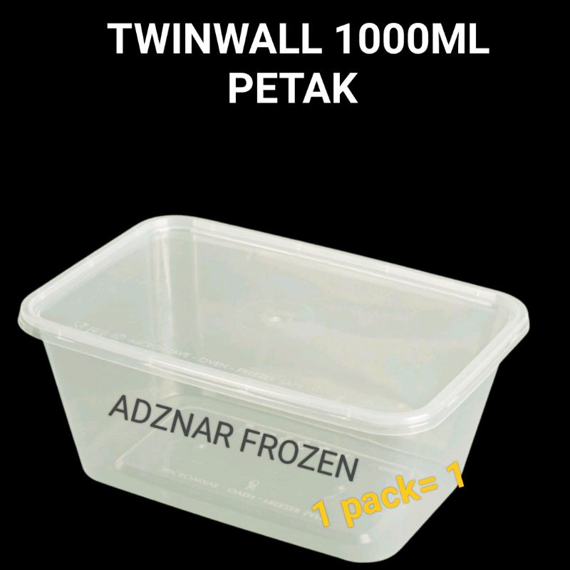 Thinwall 1000ml petak