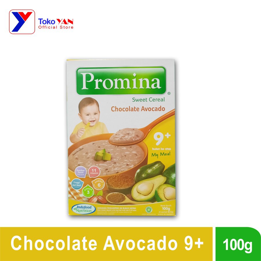 

Promina Sweet Cereal Chocolate Avocado 9+ Box 100gr